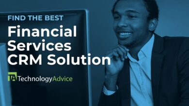CRM financial